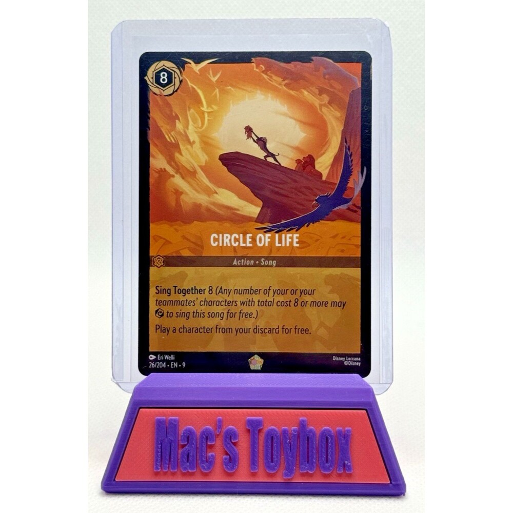 Lorcana, Circle of Life 26/204 Fabled Regular, LP-NM